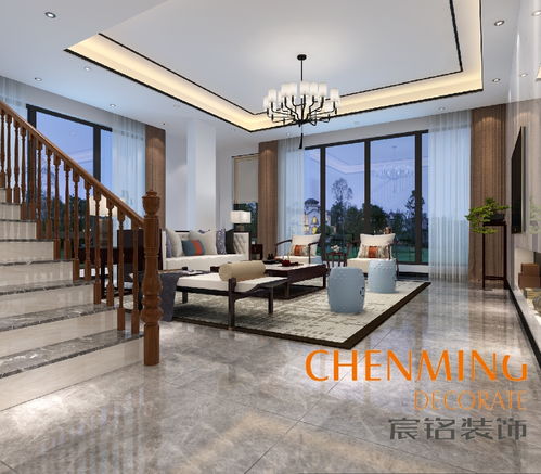 300平中式现代别墅豪宅 名都香樟苑1号实景赏析